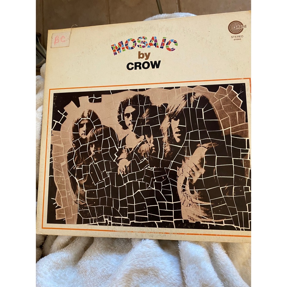 Crow Mosaic LP 1971 Amaret ST 5009 Psych Blues Hard Rock Vinyl Original